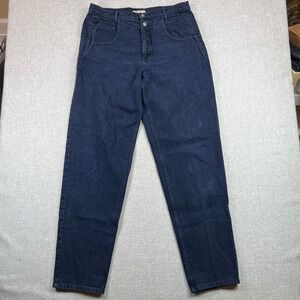 Vintage 80s Guess Jeans Georges Marciano Design Men 36x34 USA Dark Blue Triangle